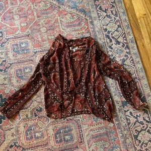 Ecote Scarf Cardigan